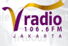 V Radio 106.6 FM Jakarta